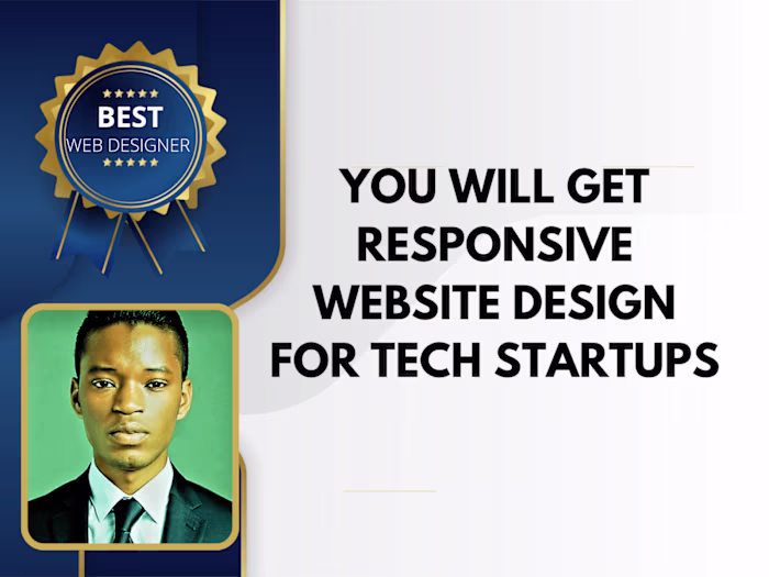 Responsive Website Design for Tech Startup