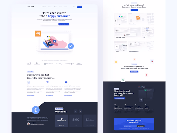 User.com website