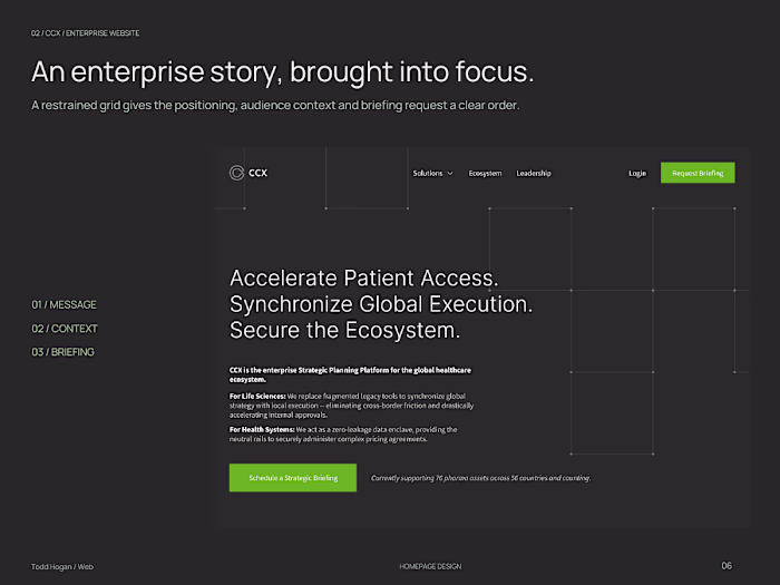 Enterprise Strategy Website