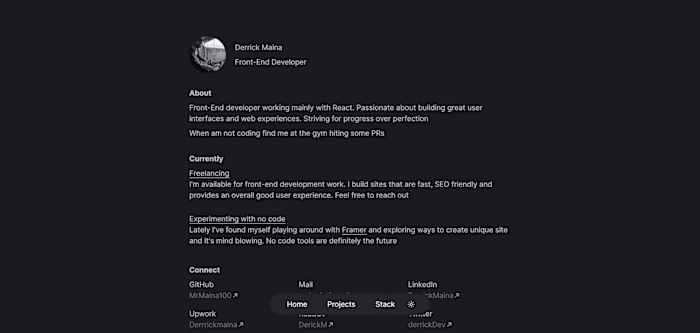 Personal Portfolio