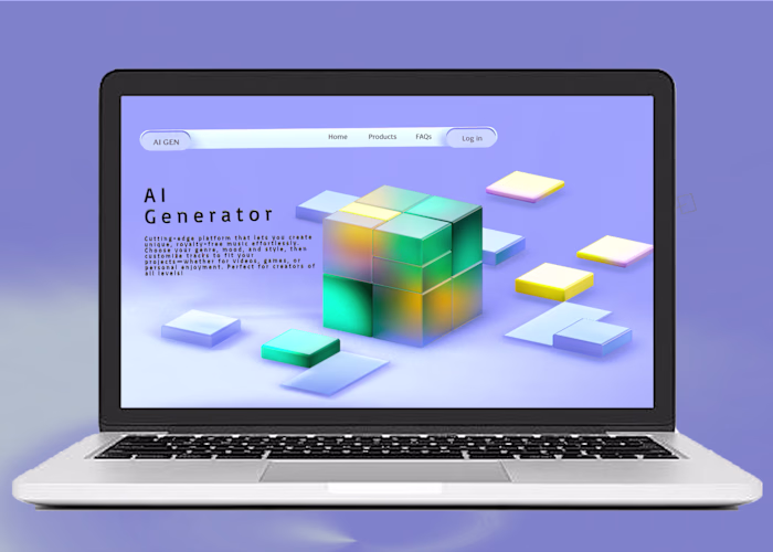 Landing page 