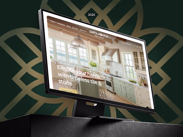 Santa Monica Tile & Stone E-commerce Design