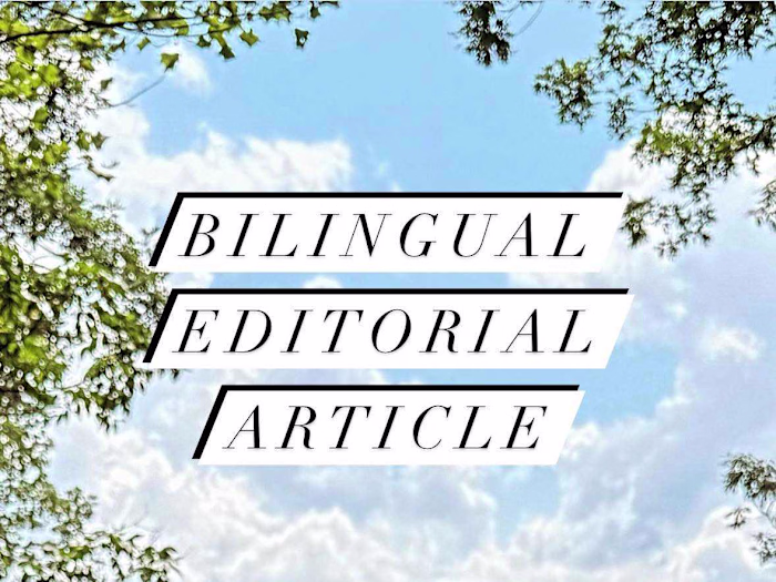 Bilingual Editorial Article