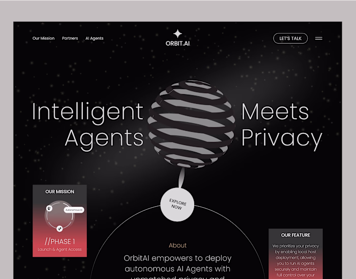 AI Agent Website I Orbit AI