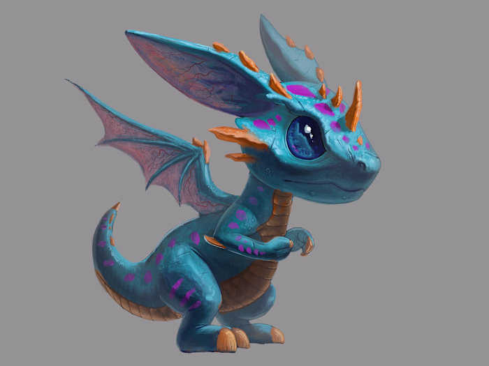 I am designing this little dragons for a client. Which color...