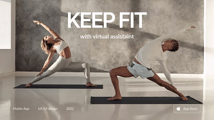Mobile App: UX/UI fitness/yoga/meditation/nutrition :: Behance