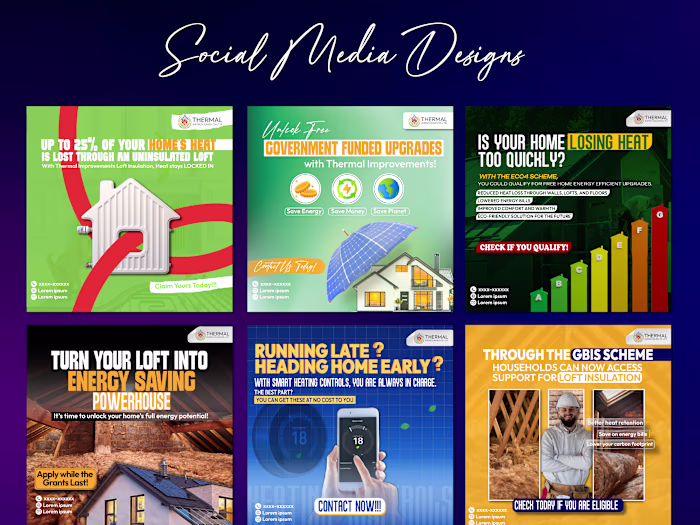 Social Media Post Designs