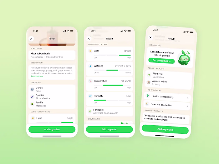 AI Plant App Results