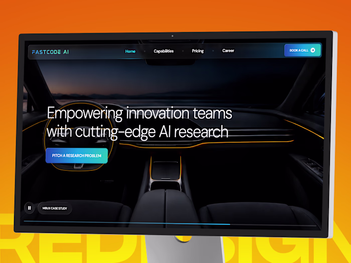 Landing Page Redesign | UI UX Design