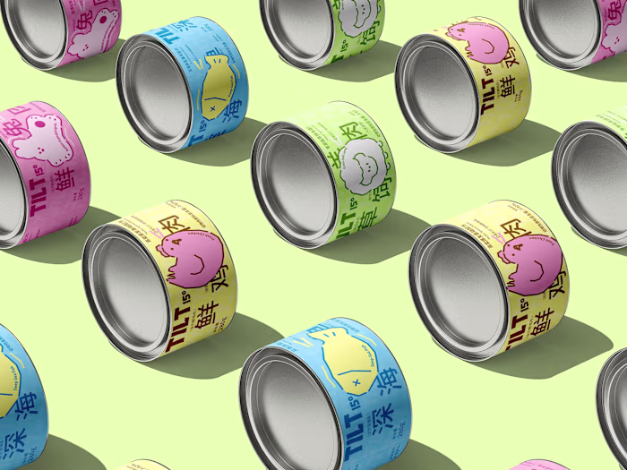 TILT 15° | Pet Food Brand Identity & Packaging