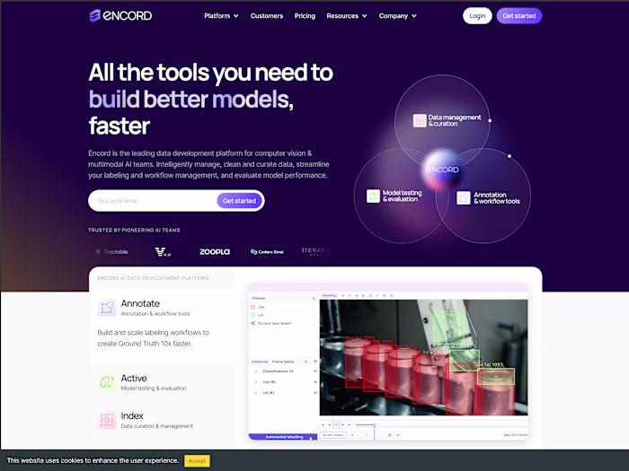 The Complete Data Development Platform for AI | Encord