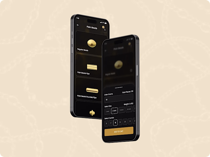 A jewelry order system enabling users to easily register, lo...