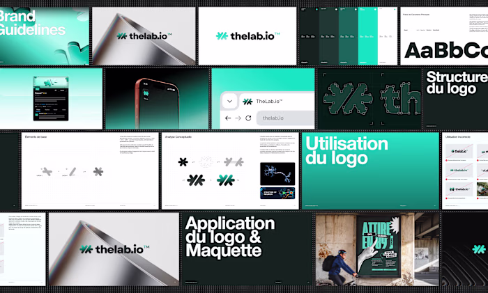 TheLab.io™ Visual Identity and Brand