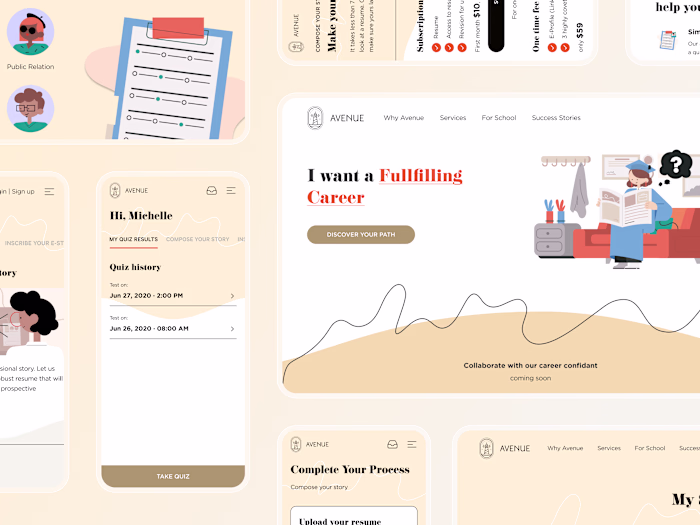 Web Design: Avenue