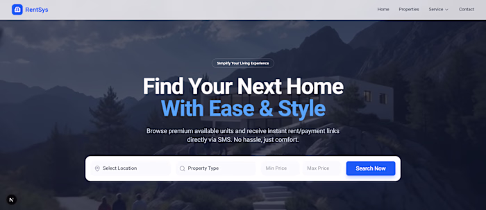 a rental management system that