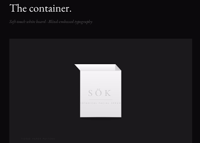 Brand Identity Concept Design - Botanical Skincare "SÖK" Pac...