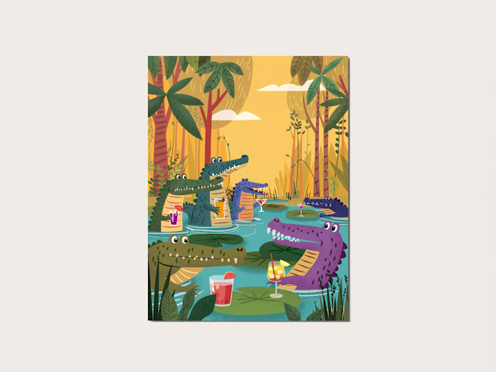 Narrative illustration created for editorial