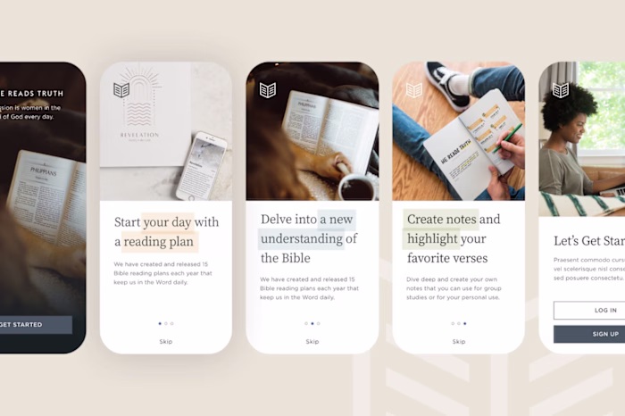 She Reads Truth App Design