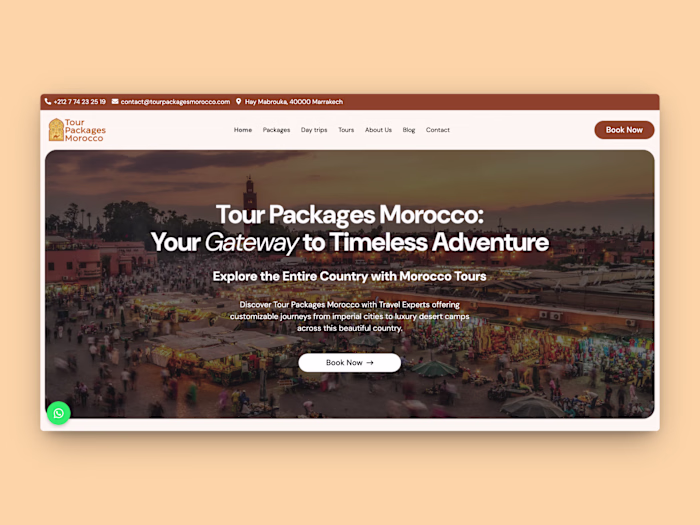 TourPackagesMorocco – Bespoke Morocco Tours