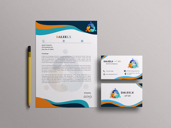 Branding+graphic design work for with logo