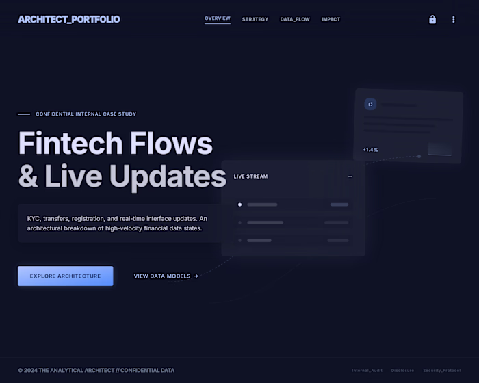 Fintech Flows & Live Updates