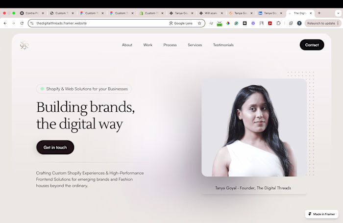 The Digital Threads - Building brands, the digital way
