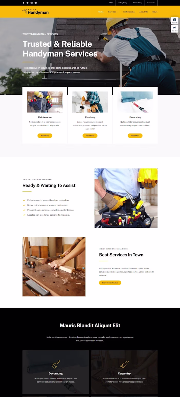 Professional-Grade Fully Custom Website Example
