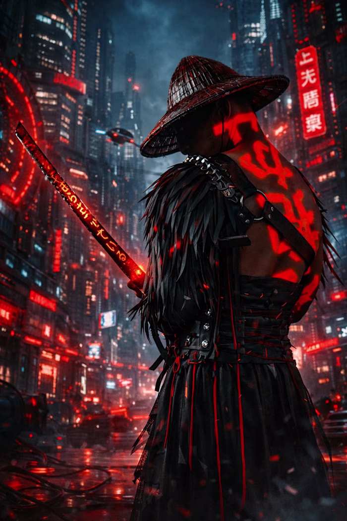 Neon Ronin – Cyberpunk Samurai