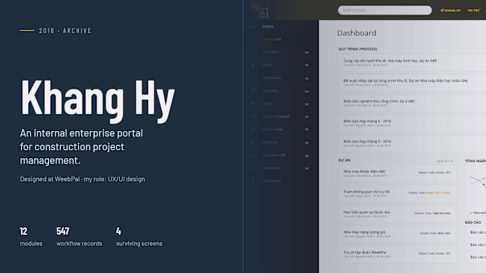 KHANG HY PROJECT