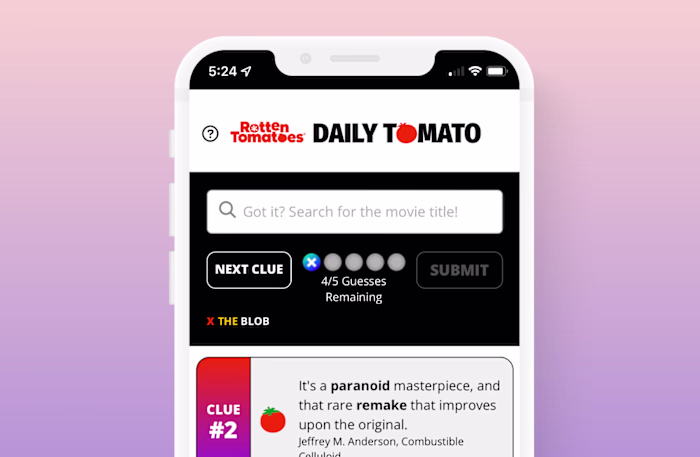 Daily Tomato Mobile Game