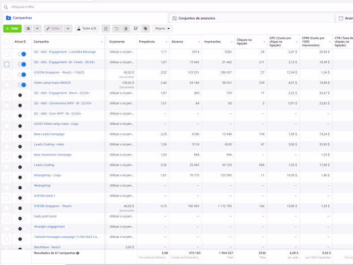 Facebook Ads for a company aiming to generate more leads
