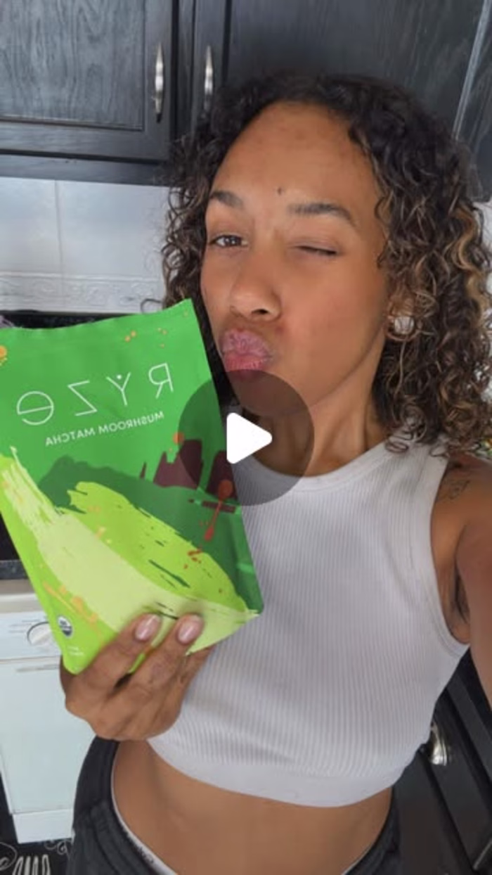 Ryze Superfoods Mushroom Matcha Endorsement
