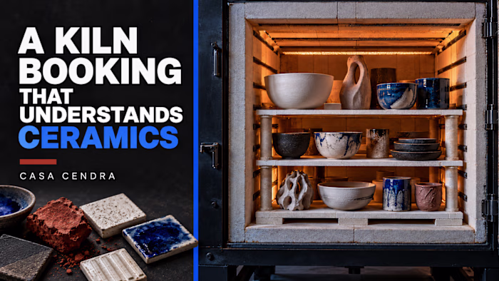Casa Cendra — Kiln Booking for Ceramics (Concept)