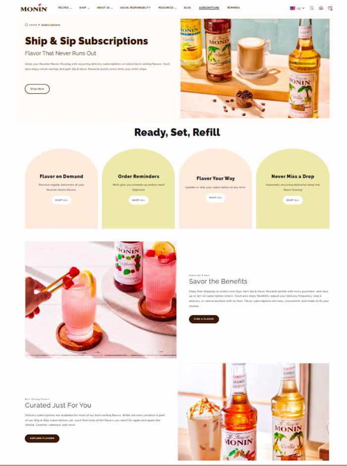 End-to-end development of a Shopify