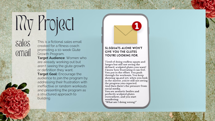 This project is a fictional
