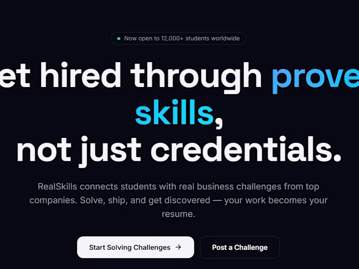RealSkills — Hired on proven skills