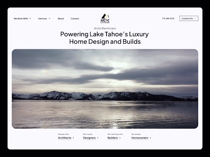 Arctic Electricians powers Lake Tahoe's luxury home design a...