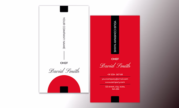 I am very happy to share this business card design.