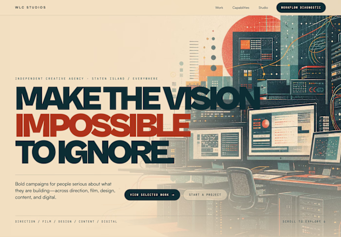 WLC Studio Website — a