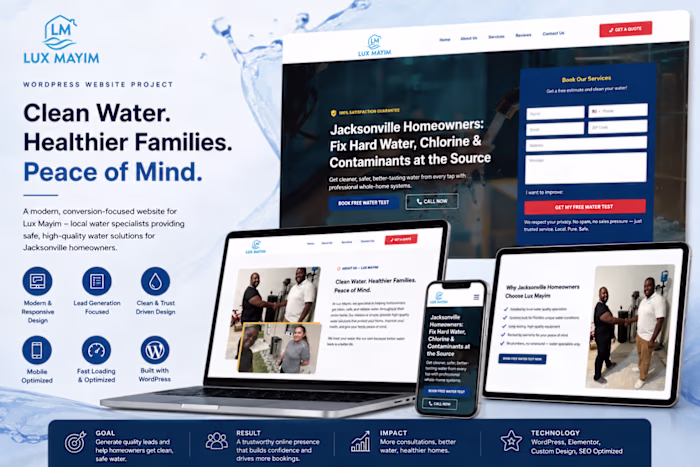 Lux Mayim — Water Treatment