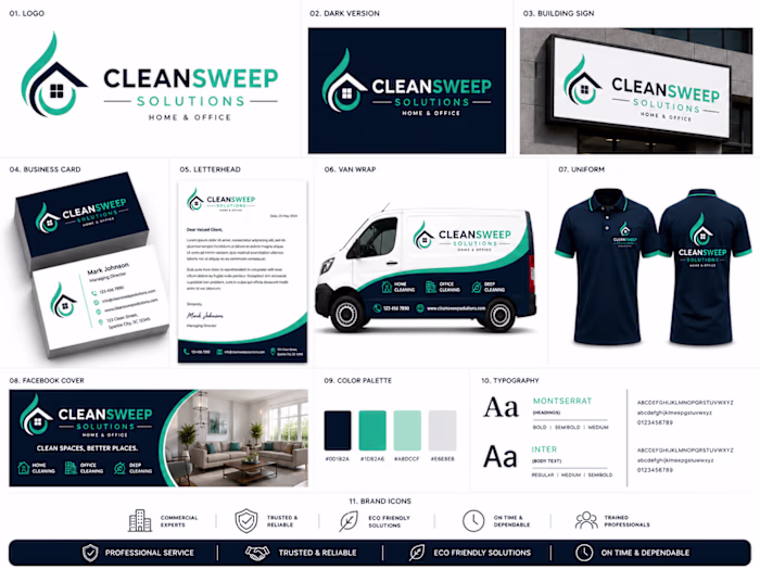 Created a complete brand identity