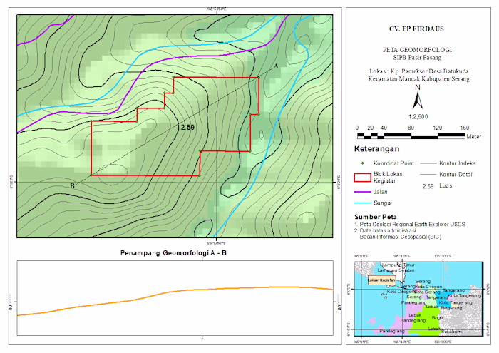 Professional Geomorphology Map & Terrain