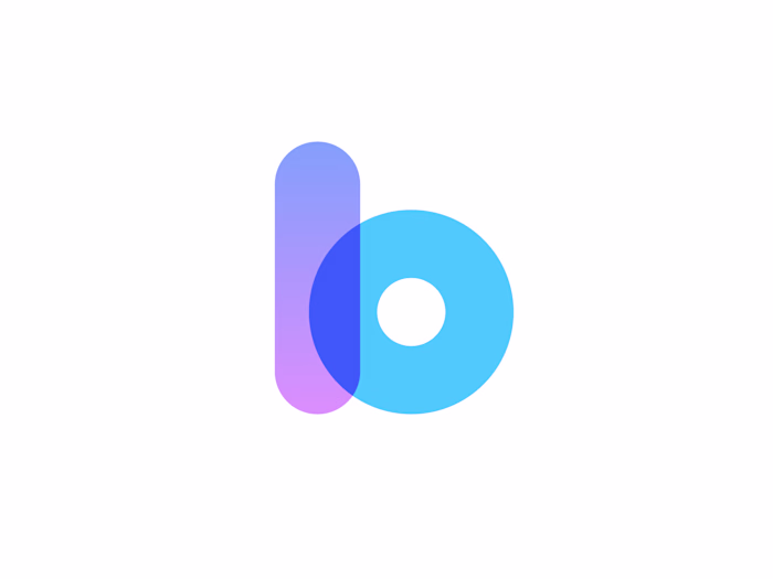 Transparent B Logo Concept // For SALE