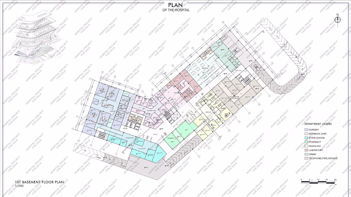 General Hospital Architectural Visualization
Designing a