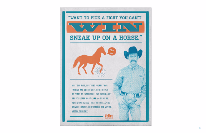 Vettec Print Ad Campaign