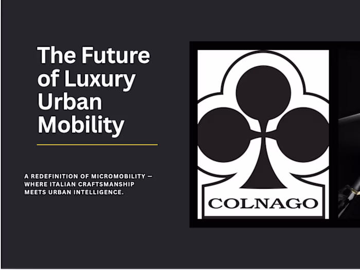 Colnago Innovation Project