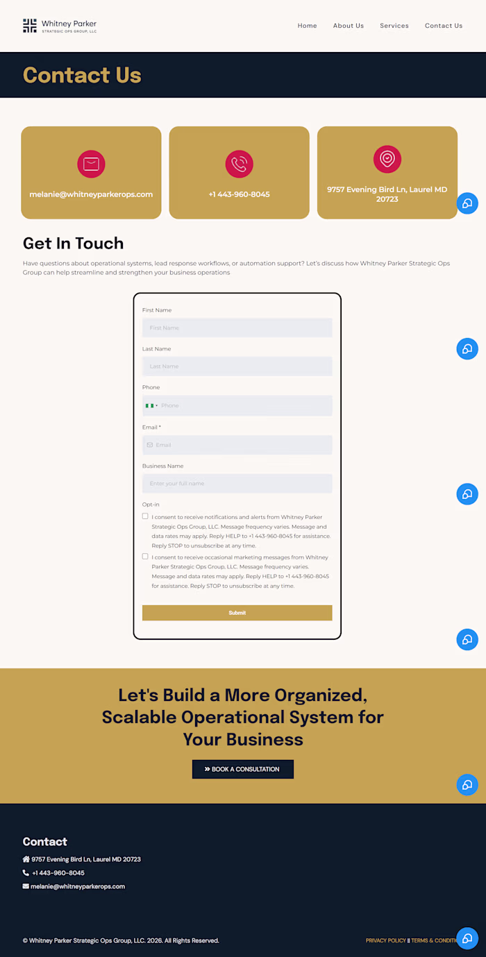 Just wrapped the full website