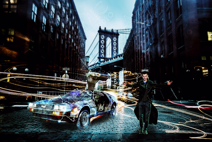 Once upon a time manipulation on Behance