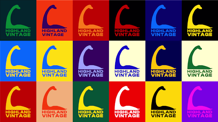 Highland Vintage Branding