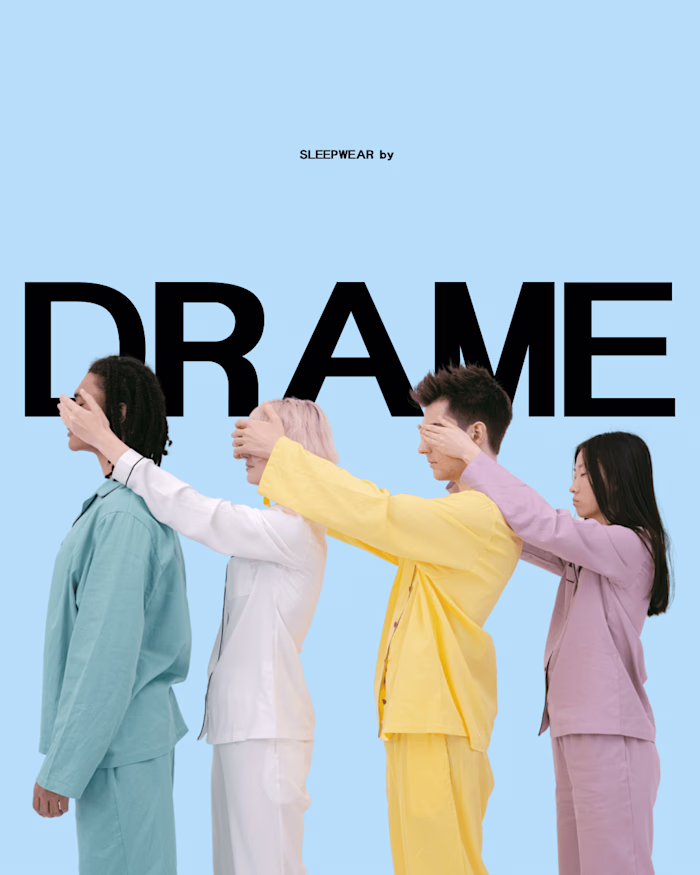 DRAME Sleepwear - Branding & Website Design on Behance